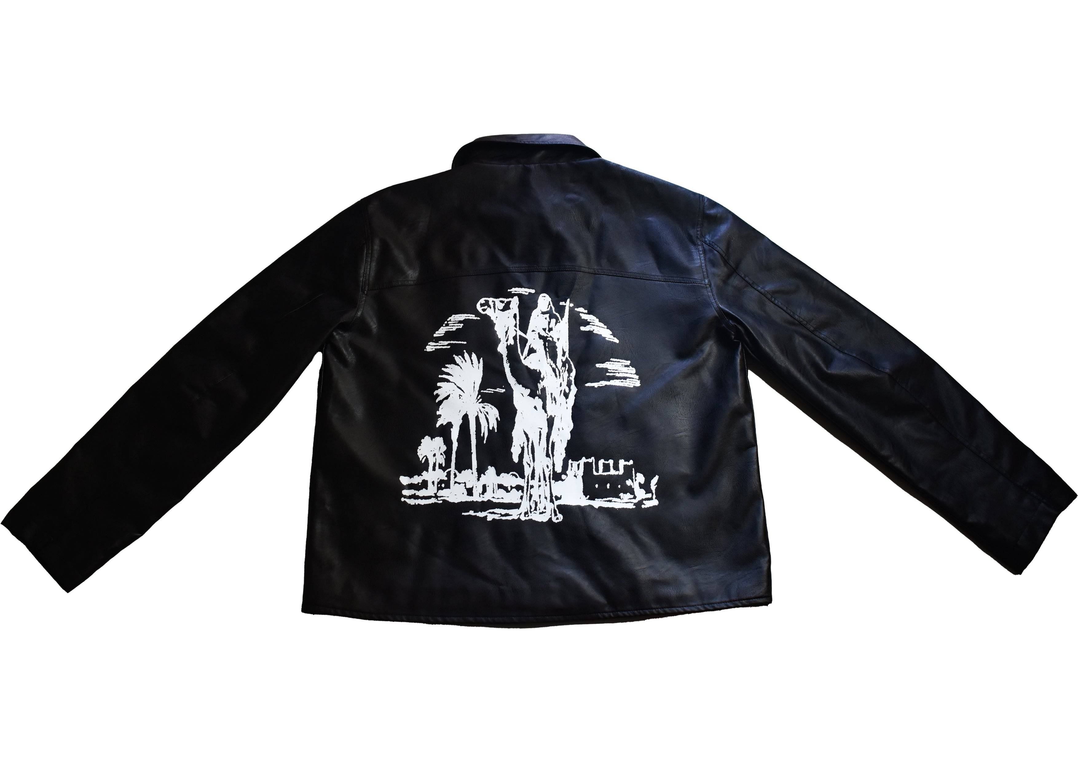 Vintage Dune Explorer Leather Jacket