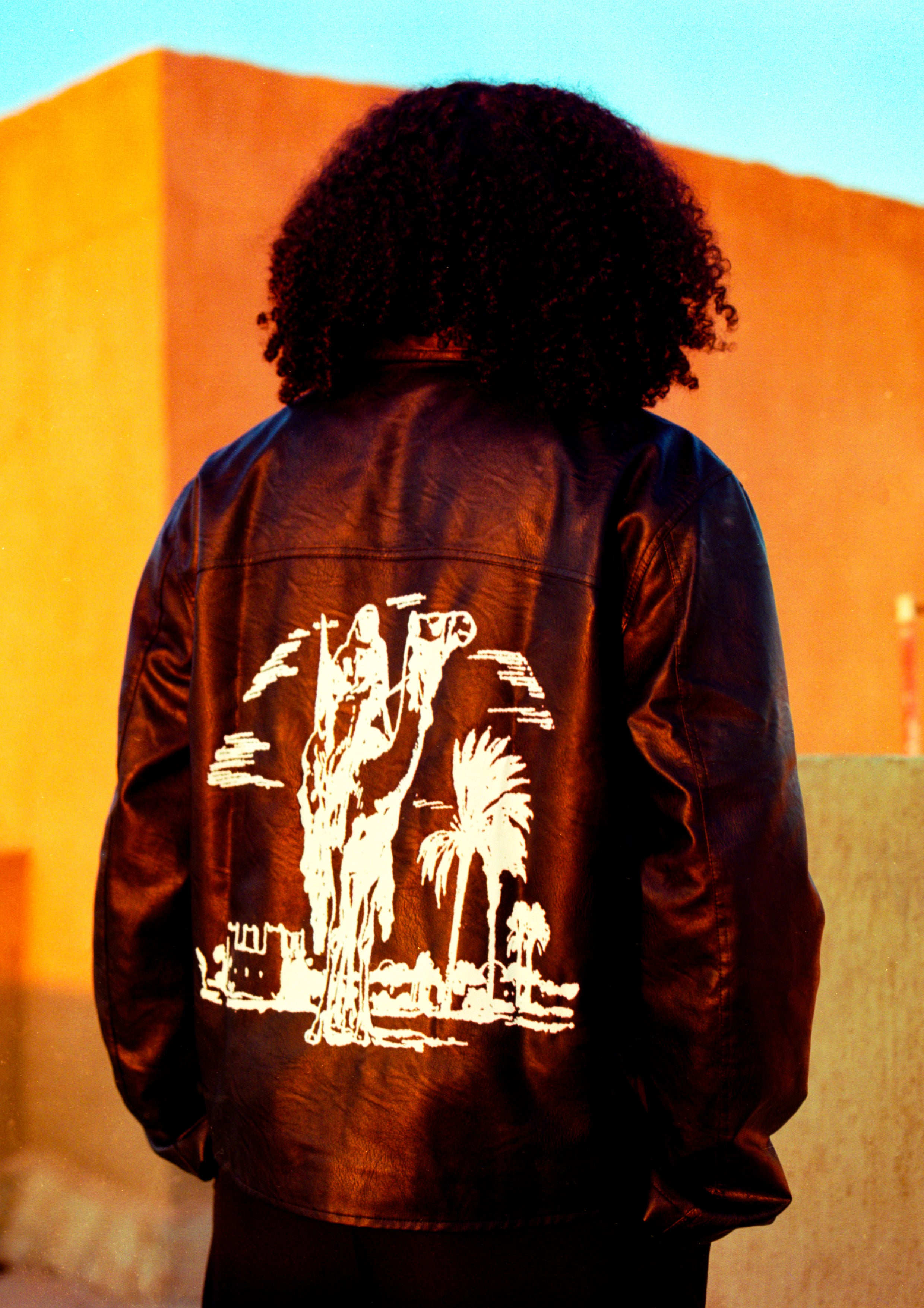 Vintage Dune Explorer Leather Jacket