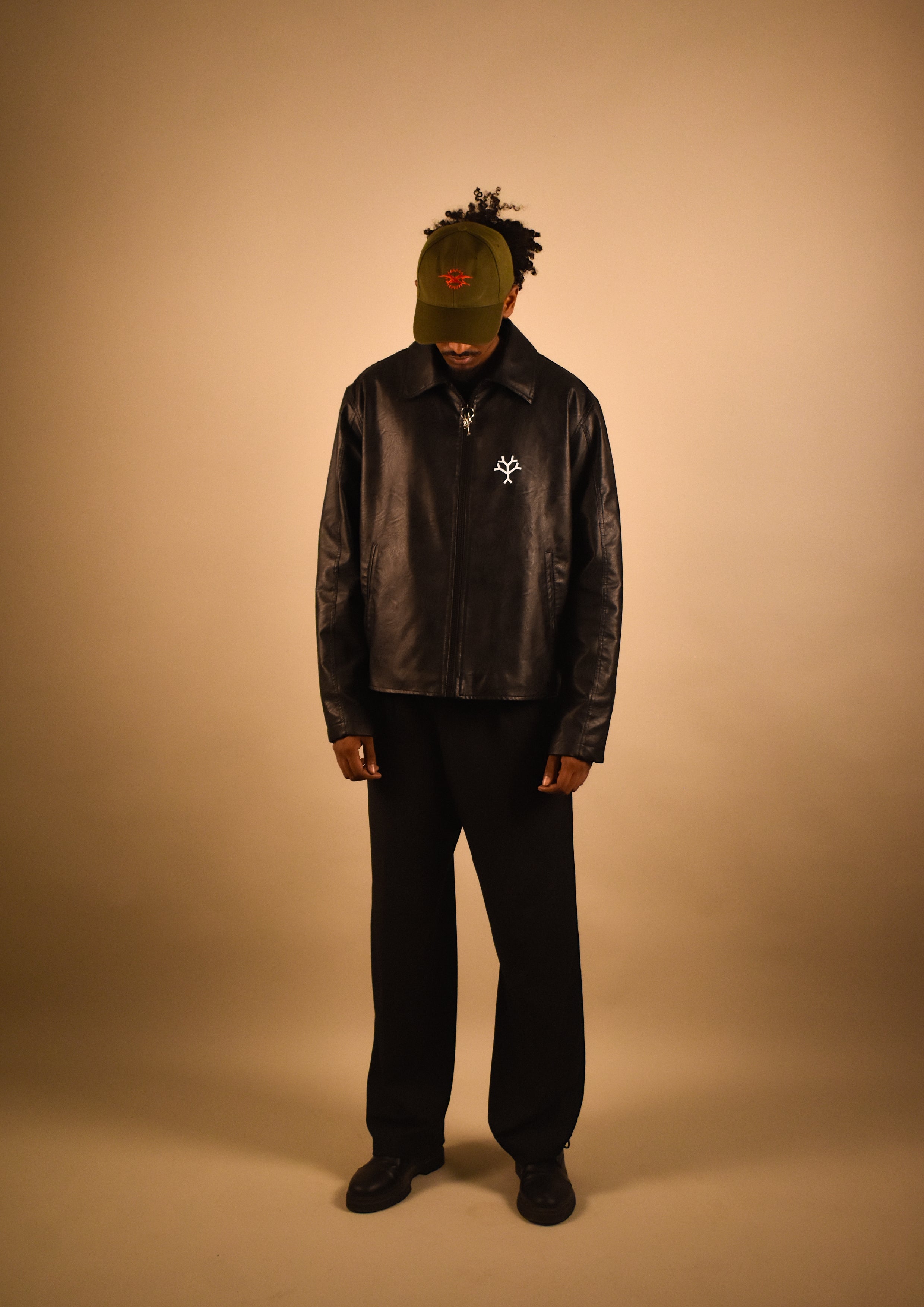 Vintage Dune Explorer Leather Jacket